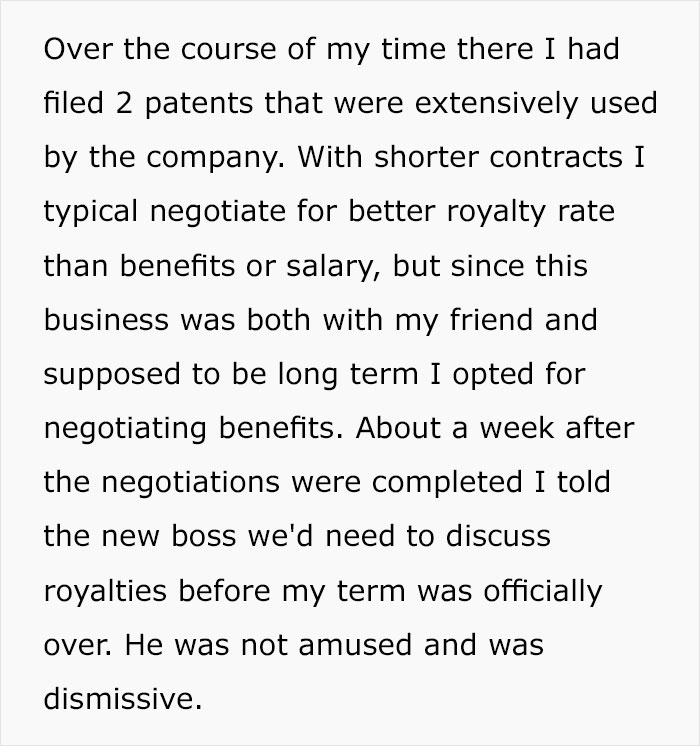 Employee Gets Fired By Greedy New Boss, Destroys The Business By Legally Stopping Production
