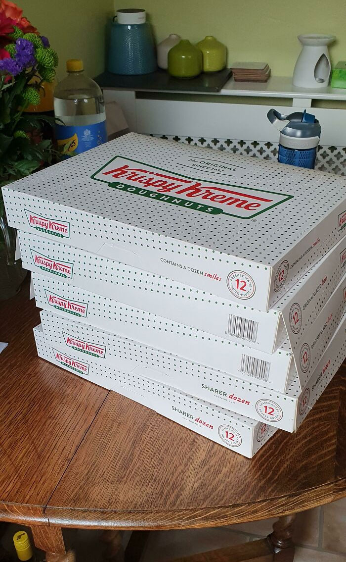 Bought 60 Doughnuts For The Office Today To Celebrate My 20th Birthday, Only To Be Told I Need To Self Isolate And Work From Home For The Next Week