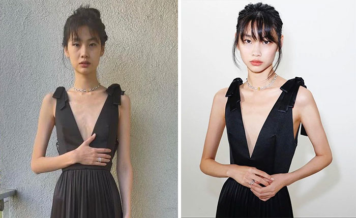 I Really Like That She Posted Both, It’s Interesting To See How Much The Body Is Retouched In Photos