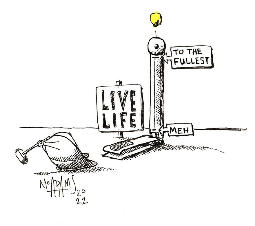 I Create Daily Drawings With Messages Of Positivity For A Wholesome And Curious Character