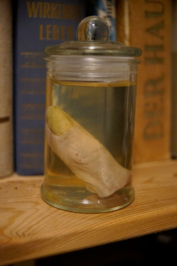 This Pickeld Thumb. (It's Made From Plaster)