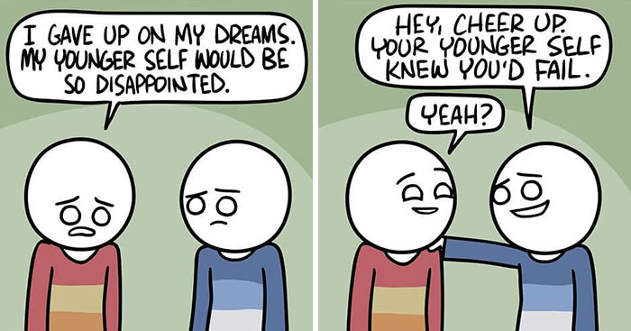 30 Lighthearted Comics By This Artist That Turn Slightly Dark At The End (New Pics)