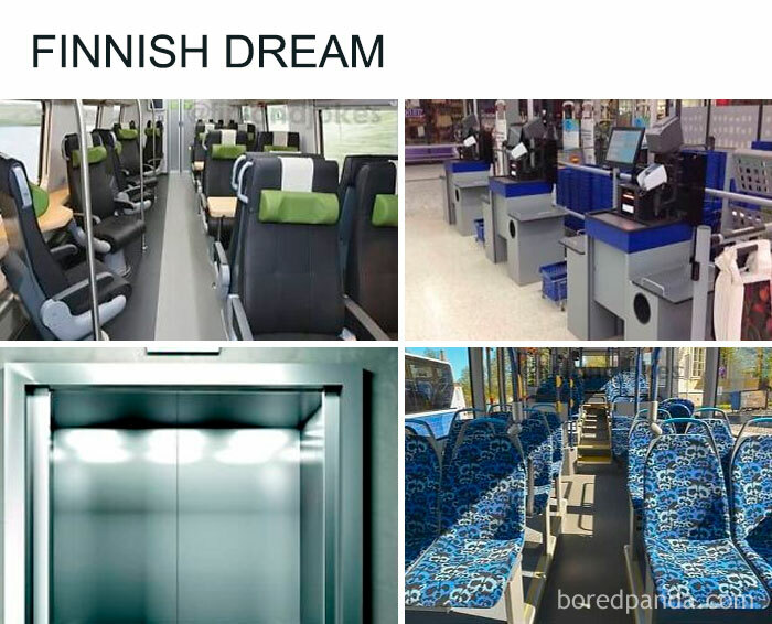 Empty public spaces and transport in Finland showcasing efficient living in the happiest country in the world.
