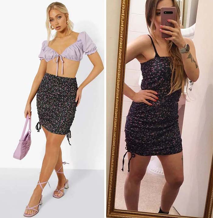 Had A Little Giggle When Trying On My Boohoo Holiday Haul This Evening. Ordered A Skirt And Somehow I've Ended Up With A New Dress