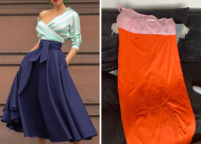 This Is A Dress That I Ordered Online. I Sincerely Hope It Makes You Laugh As Much As It Made Me Laugh