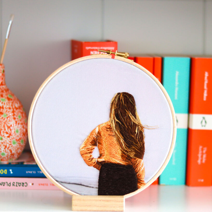 I Mix Embroidery With Printed Fabrics