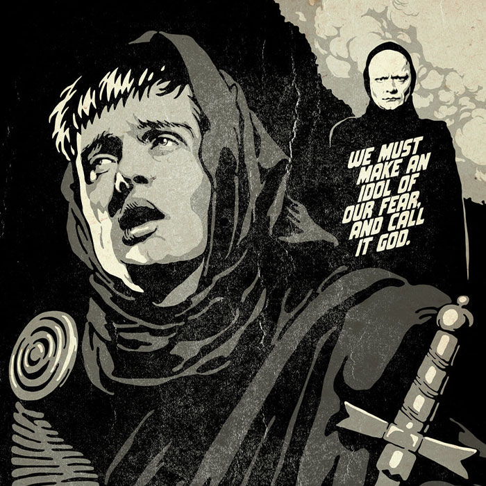 I Created An Art Series In Which Post-Punk, Goth And New Wave Bands Appear In Black And White Cult Film Classics (11 Pics)