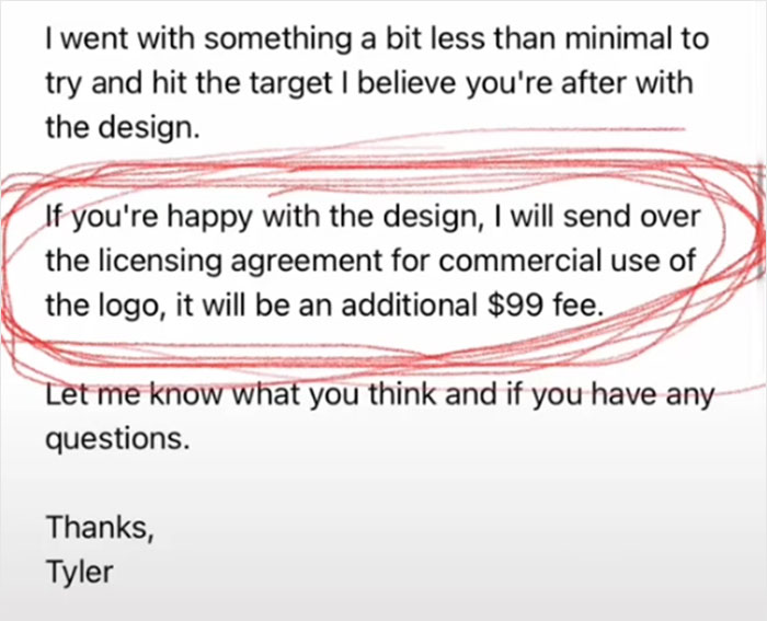 Guy Shows Pathetic Logo He Received After Paying This Designer $250, Internet Responds By Creating Him A New One For Free Guy Shows Pathetic Logo He Received After Paying This Designer $250, Internet Responds By Creating Him A New One For Free
