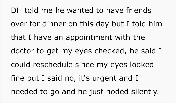 Entitled Husband Cancels Wife's Urgent Doctor's Appointment Because "He Needs Her So She Could Host Dinner For His Friends"