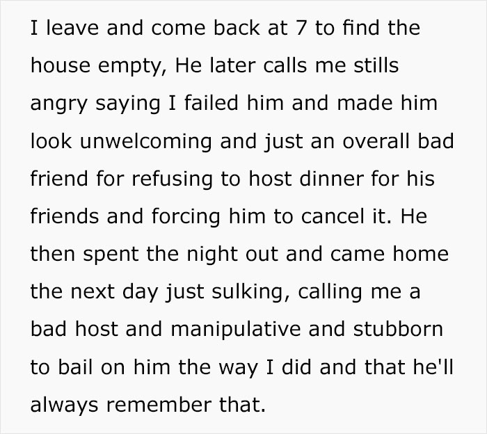 Entitled Husband Cancels Wife's Urgent Doctor's Appointment Because "He Needs Her So She Could Host Dinner For His Friends"
