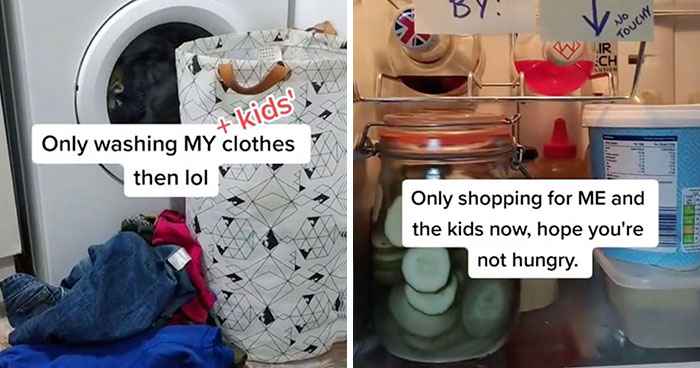 Husband Tells Wife “They’re Your Clothes” When She Asks Him To Do Laundry, She Chooses Violence