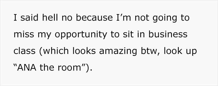 "She Thinks I Chose Business Class Over Her": Wife Is Upset After Husband Upgrades Only His Ticket For Their 12-Hour Flight