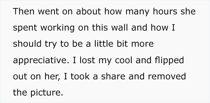 Woman Bans Mother-In-Law From Her House After She Hung A Framed Wedding Photo Of Her Son And His Ex-Wife