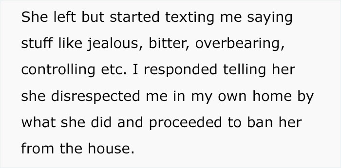 Woman Bans Mother-In-Law From Her House After She Hung A Framed Wedding Photo Of Her Son And His Ex-Wife