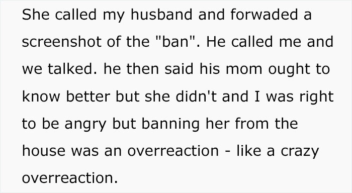 Woman Bans Mother-In-Law From Her House After She Hung A Framed Wedding Photo Of Her Son And His Ex-Wife