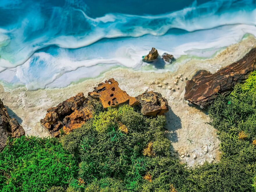 I Create Art With Moss