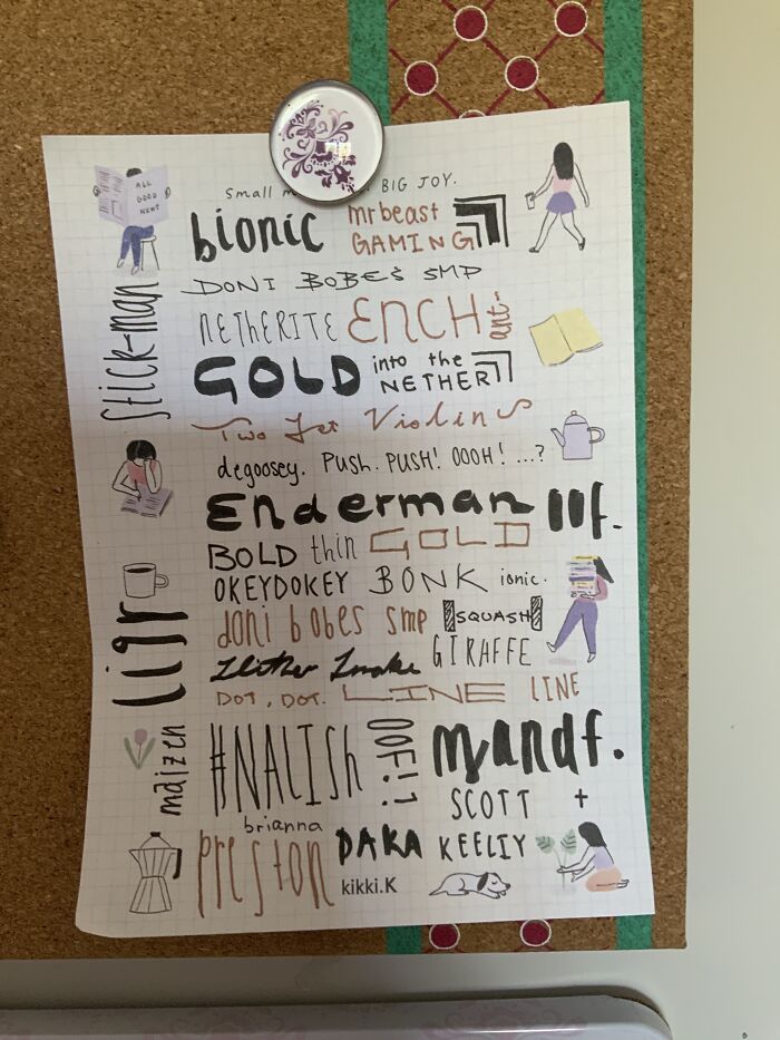 Here’s Calligraphy…..