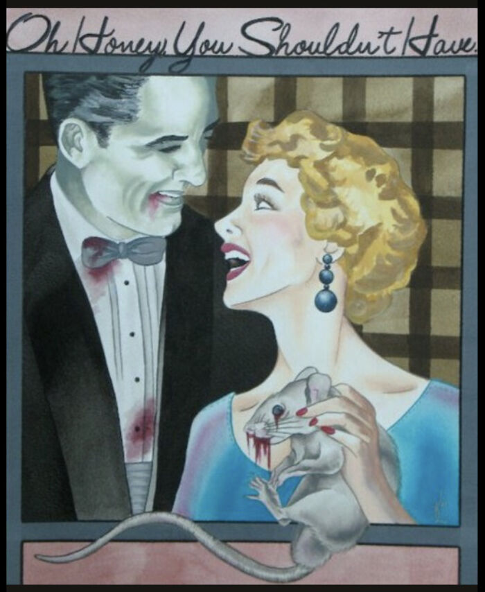 A Painting I Did Years And Years Ago And Completely Forgot About And Re-Found Recently.