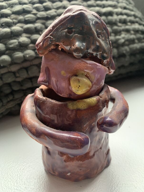 Clay “Woman” My Niece Made For Me.