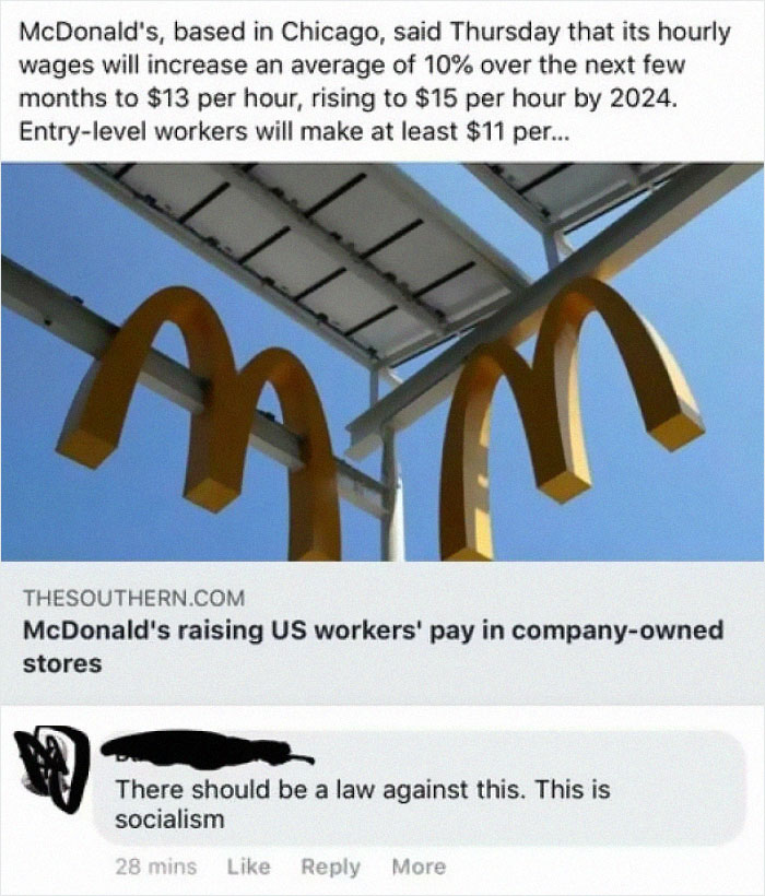 There Should A Law Against This. This Is Socialism