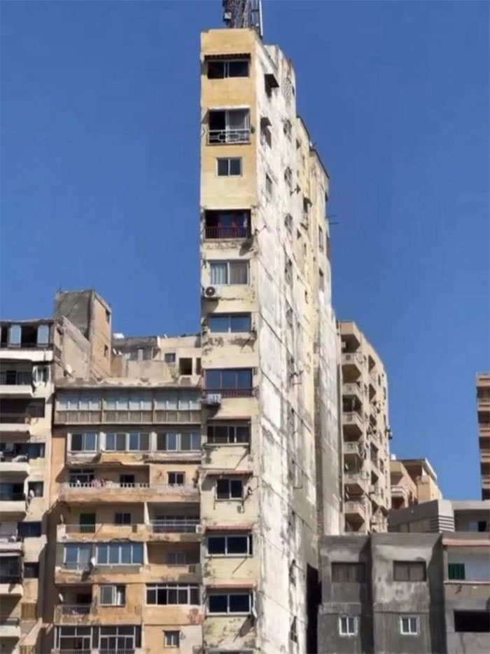 This Building In Alexandria, Egypt