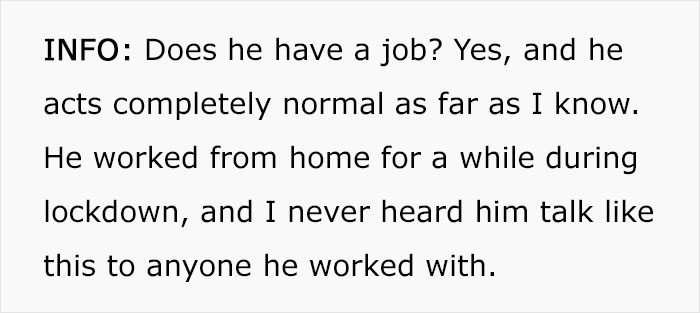 Wife Decides To Leave Husband After She Finds Out That He Kept Annoying Her With Baby Talk For Almost A Year Just To Win A Bet Wife Decides To Leave Husband After She Finds Out That He Kept Annoying Her With Baby Talk For Almost A Year Just To Win A Bet