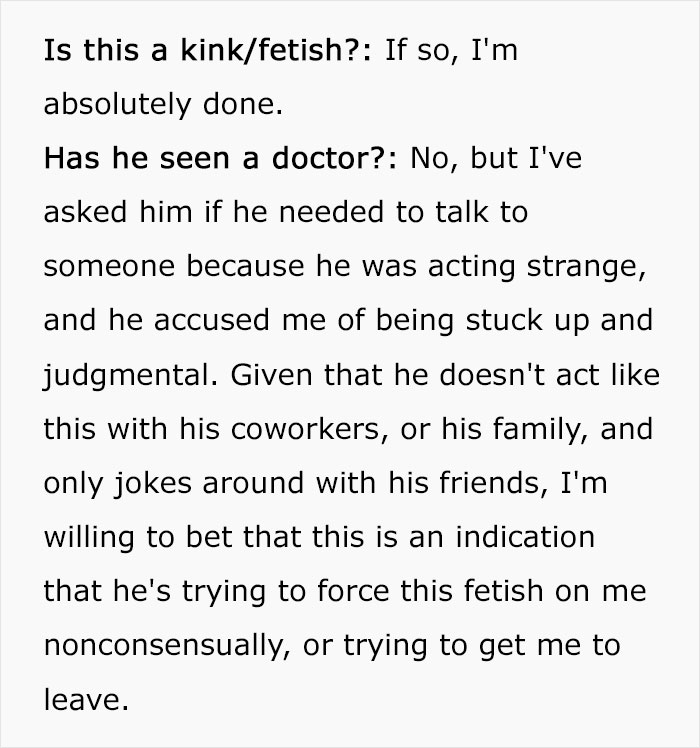 Wife Decides To Leave Husband After She Finds Out That He Kept Annoying Her With Baby Talk For Almost A Year Just To Win A Bet Wife Decides To Leave Husband After She Finds Out That He Kept Annoying Her With Baby Talk For Almost A Year Just To Win A Bet