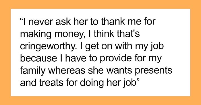 Man Wonders If He’s A Bad Guy For Telling His Wife That Wants To Be Appreciated To Stop Expecting It, As It’s Her Job To Be A Stay-At-Home Mom