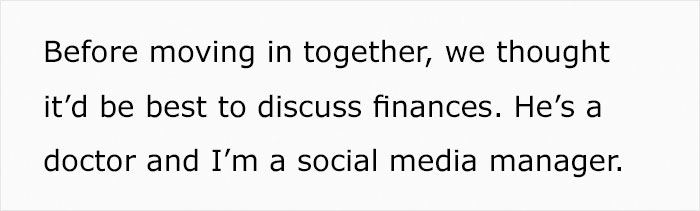 Guy Is Shocked At How Much His Girlfriend Earns, Wants Her To Pay Half Of His Mortgage After Moving In