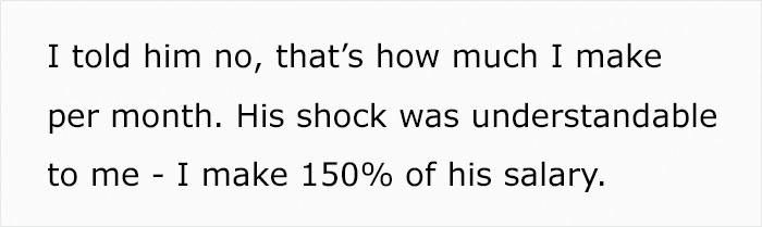 Guy Is Shocked At How Much His Girlfriend Earns, Wants Her To Pay Half Of His Mortgage After Moving In
