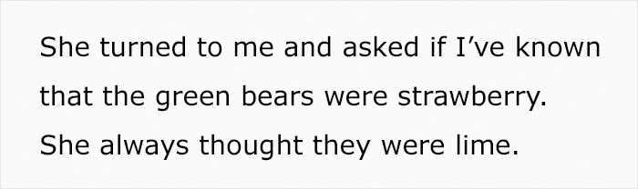 "I Don’t Think I’ll Get Any More Gummy Bears": Wife Finds Out Her Husband Has Been Lying About Gummy Flavors For 13 Years "I Don’t Think I’ll Get Any More Gummy Bears": Wife Finds Out Her Husband Has Been Lying About Gummy Flavors For 13 Years