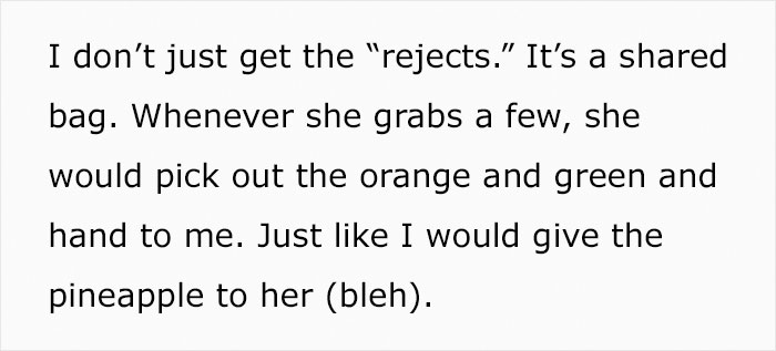 "I Don’t Think I’ll Get Any More Gummy Bears": Wife Finds Out Her Husband Has Been Lying About Gummy Flavors For 13 Years "I Don’t Think I’ll Get Any More Gummy Bears": Wife Finds Out Her Husband Has Been Lying About Gummy Flavors For 13 Years