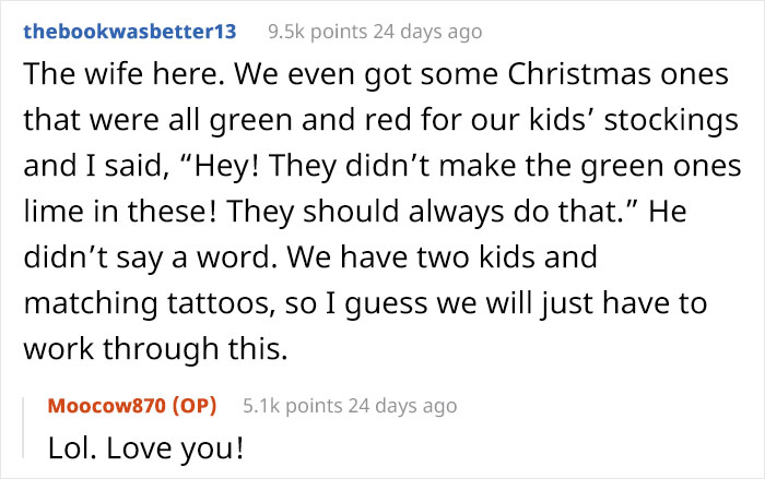 "I Don’t Think I’ll Get Any More Gummy Bears": Wife Finds Out Her Husband Has Been Lying About Gummy Flavors For 13 Years "I Don’t Think I’ll Get Any More Gummy Bears": Wife Finds Out Her Husband Has Been Lying About Gummy Flavors For 13 Years