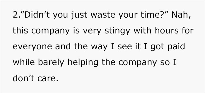 Employee Teaches Manager A Lesson By Maliciously Complying To Her Rule About Clocking Out Only With Permission Employee Teaches Manager A Lesson By Maliciously Complying To Her Rule About Clocking Out Only With Permission