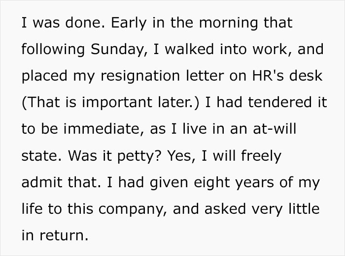 Employee Quits, Gets A Text From Manager Saying "We Will See How Long You Can Take Care Of Your Lovechild Without Us", Drama Ensues