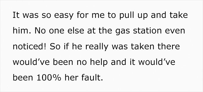 Irresponsible Wife Keeps Leaving Her Son Alone In An Unlocked Car, Husband Takes Him Away While She's In A Gas Station To Teach Her A Lesson
