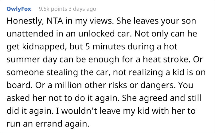 Irresponsible Wife Keeps Leaving Her Son Alone In An Unlocked Car, Husband Takes Him Away While She's In A Gas Station To Teach Her A Lesson