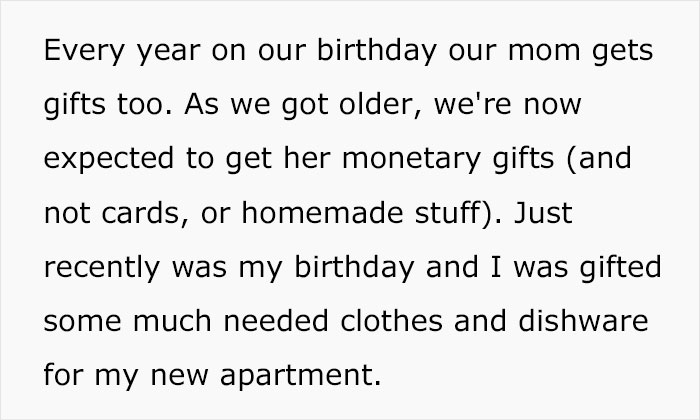 Woman Is Kicked Out Of Parents' House On Her Birthday After Losing It When Everyone Gave Her Mom Luxurious Gifts And She Got Some Dishware Instead