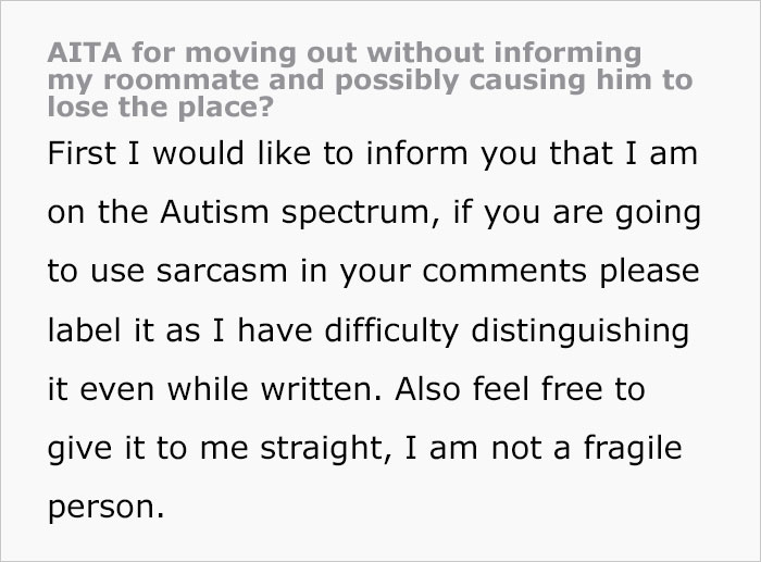 Guy Specifically Tells Roommate To Not Touch His Food, But He Does Anyway, So He Gets Left Alone Without Any Notice In A Place He Can&rsquo;t Afford By Himself