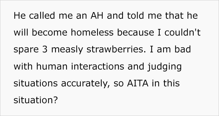 Guy Specifically Tells Roommate To Not Touch His Food, But He Does Anyway, So He Gets Left Alone Without Any Notice In A Place He Can&rsquo;t Afford By Himself