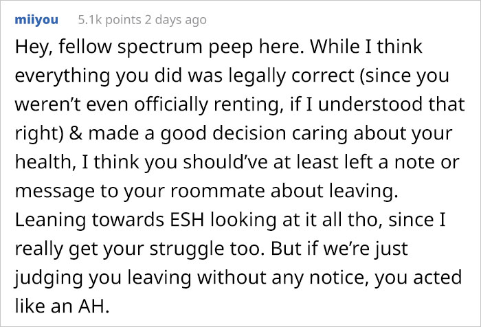 Guy Specifically Tells Roommate To Not Touch His Food, But He Does Anyway, So He Gets Left Alone Without Any Notice In A Place He Can&rsquo;t Afford By Himself