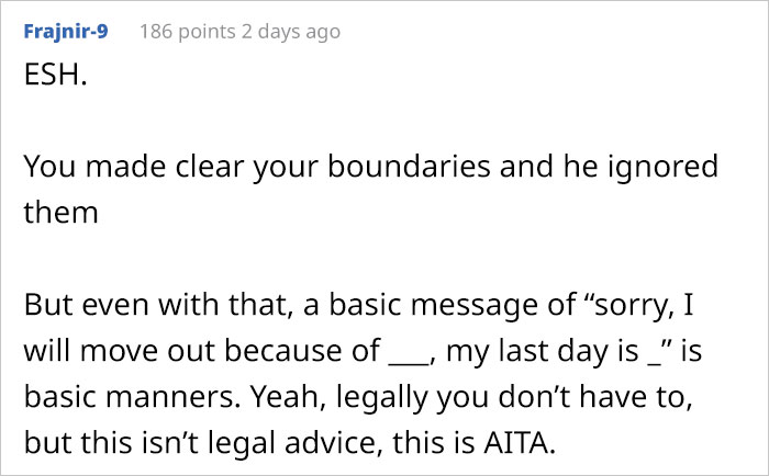 Guy Specifically Tells Roommate To Not Touch His Food, But He Does Anyway, So He Gets Left Alone Without Any Notice In A Place He Can&rsquo;t Afford By Himself