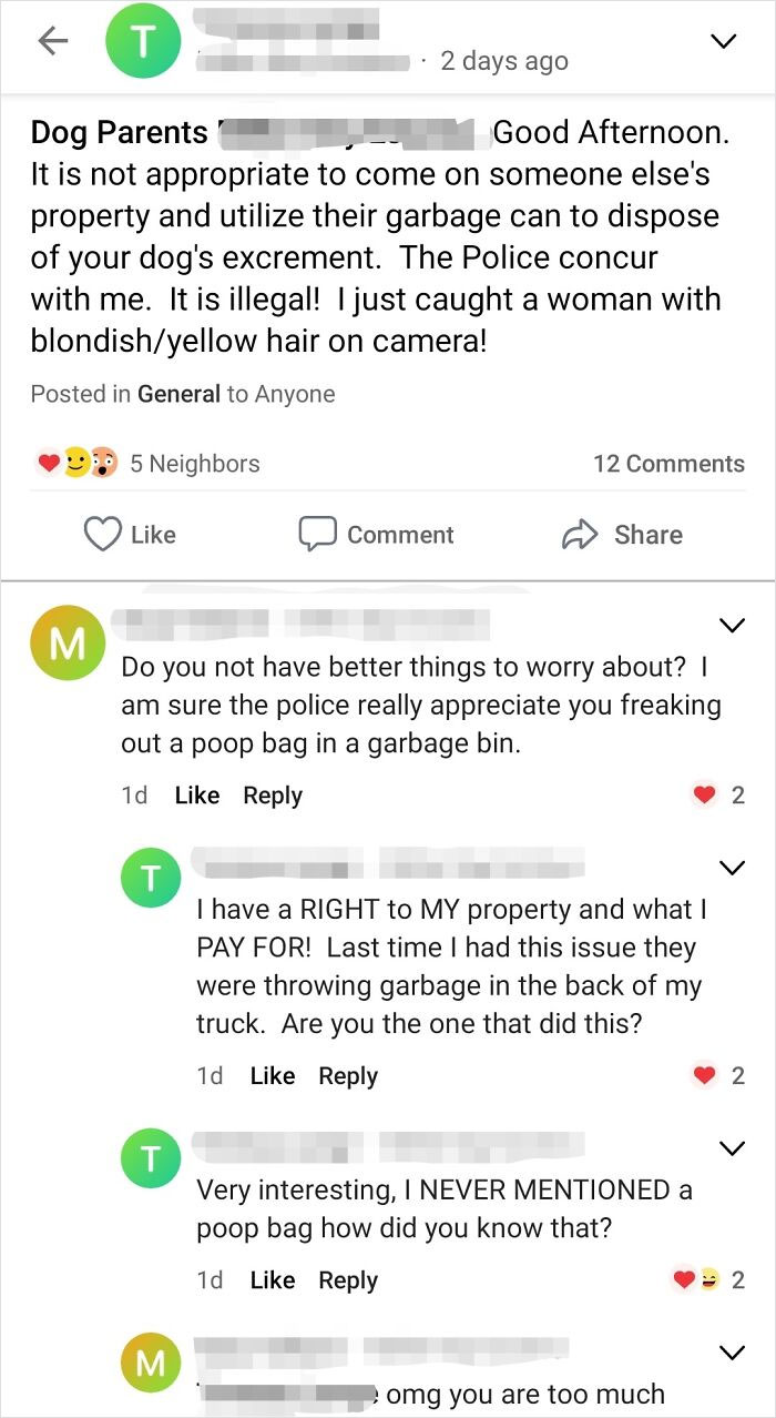 I Never Mentioned A Poop Bag