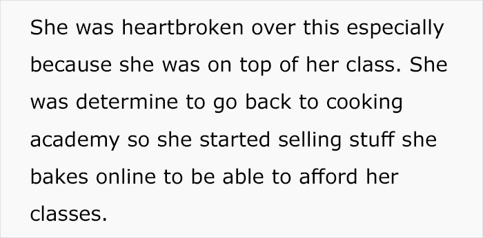 &lsquo;She Was Heartbroken&rsquo;: Parents Got Mad At The Relative Who Gave A 16 Y.O. $50 For The Cake She Baked