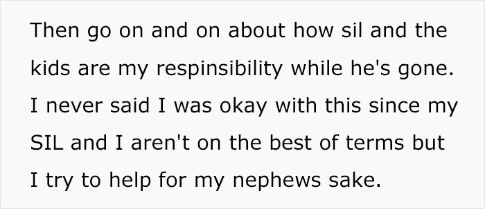 "Am I Wrong For Leaving The House When My SIL Said She Was On Her Way To Drop The Kids Off For Me To Watch?" "Am I Wrong For Leaving The House When My SIL Said She Was On Her Way To Drop The Kids Off For Me To Watch?"