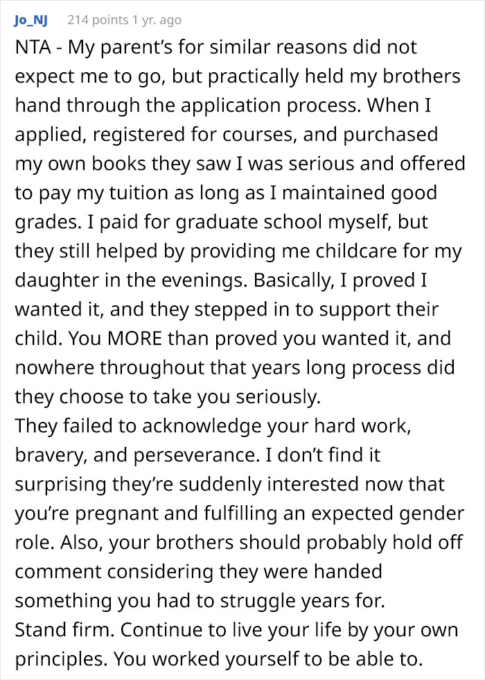 After Trying To Stop Their Only Daughter From Attending College, Parents Are Met With A Pricey Ultimatum When Asked To Be Forgiven Years Later