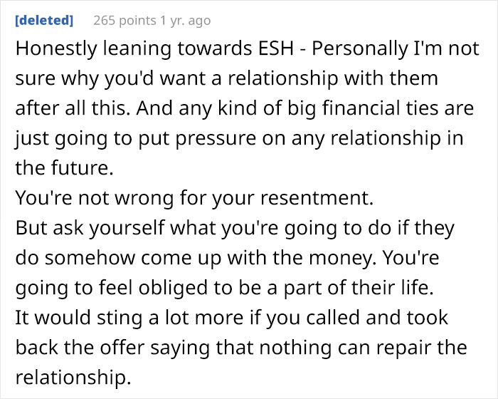 After Trying To Stop Their Only Daughter From Attending College, Parents Are Met With A Pricey Ultimatum When Asked To Be Forgiven Years Later