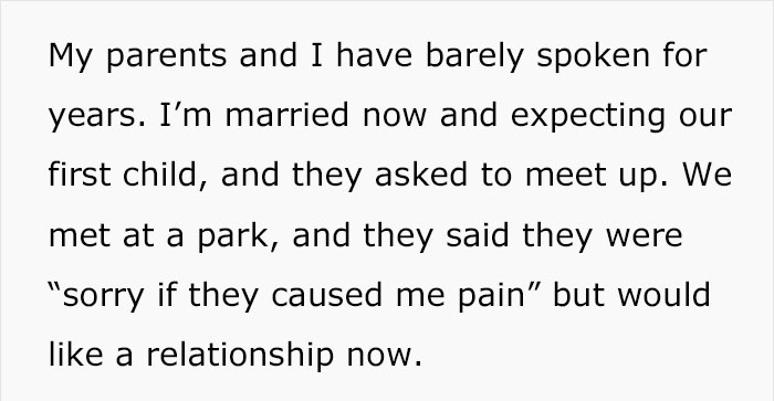 After Trying To Stop Their Only Daughter From Attending College, Parents Are Met With A Pricey Ultimatum When Asked To Be Forgiven Years Later