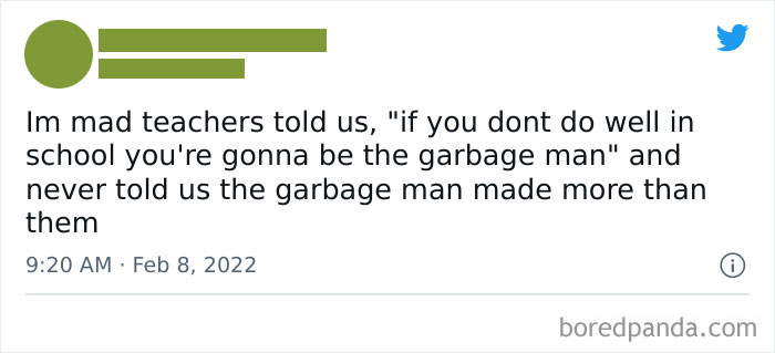 My English Teachers Favorite Line