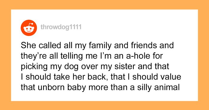 Woman Kicks Out Her Pregnant Sister From Apartment Because She Threw Out Her Husky, Faces Backlash From Family